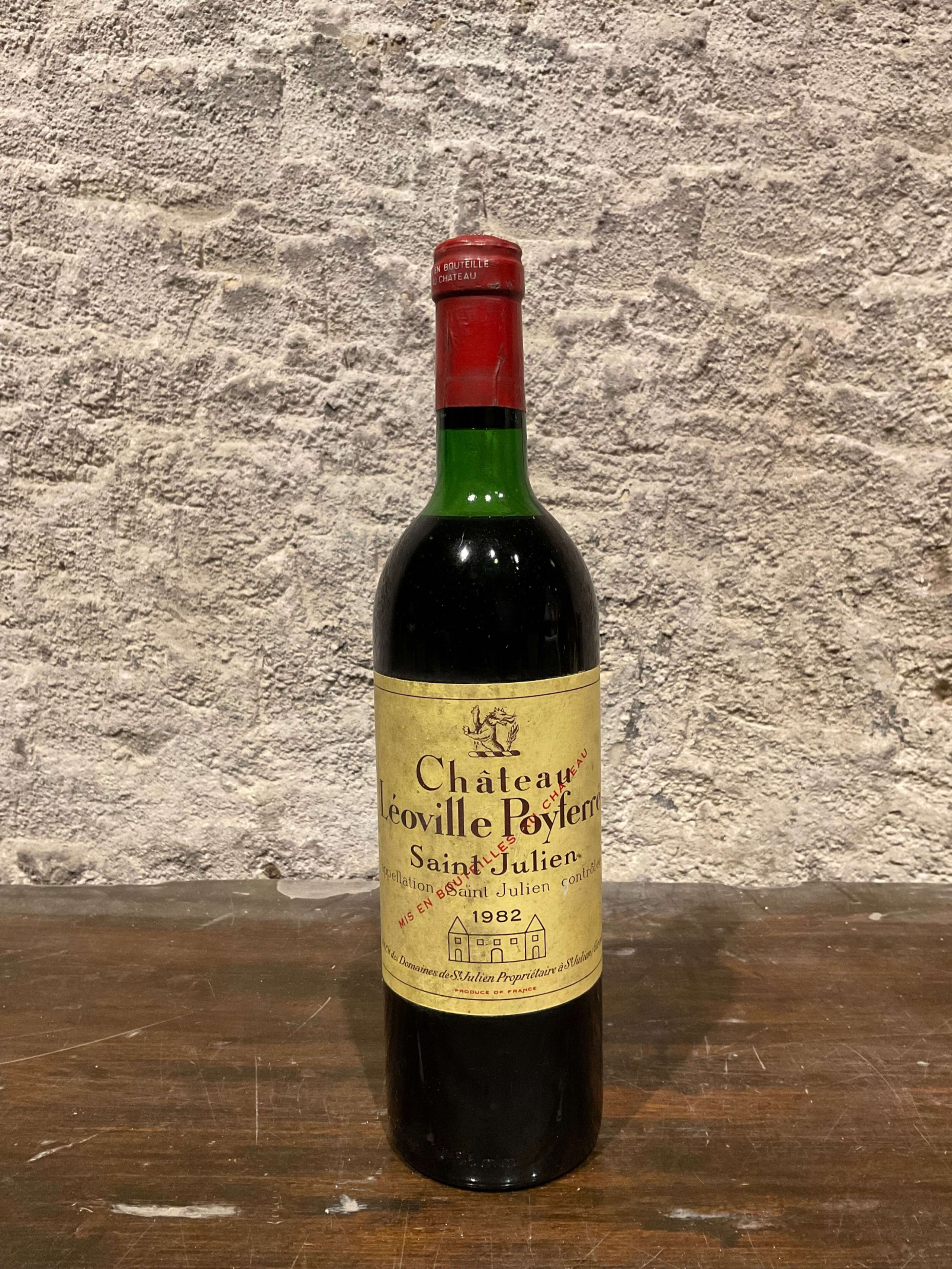 Château Léoville Poyferré, Saint-Julien, 1982