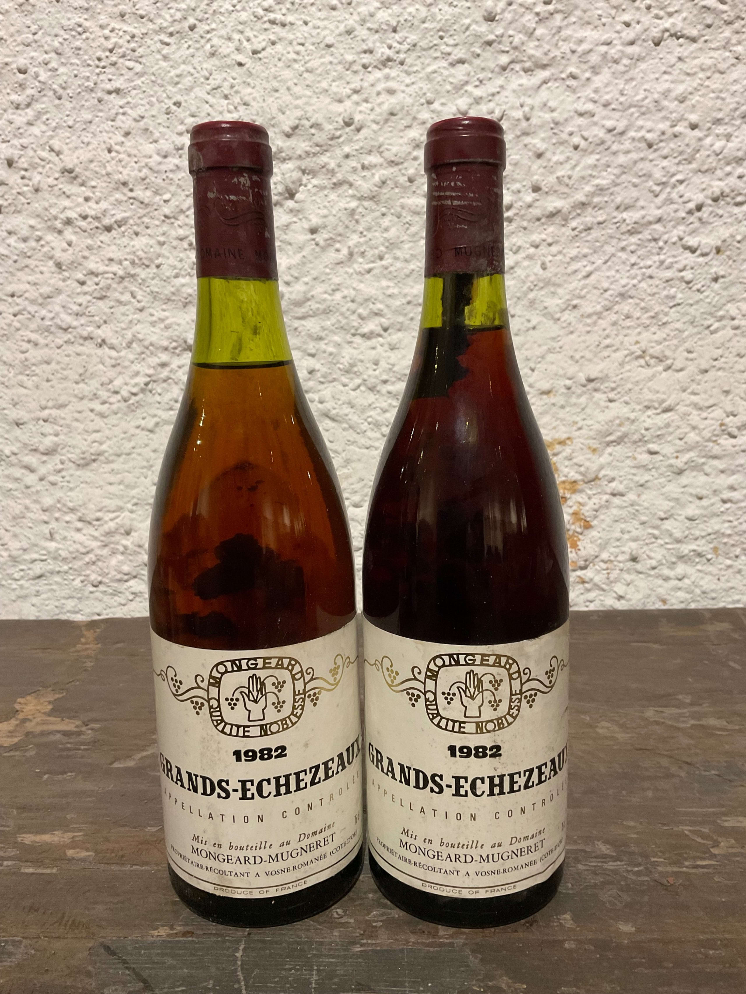 2 x Mongeard-Mugneret, Grands Échezeaux Grand Cru, 1982