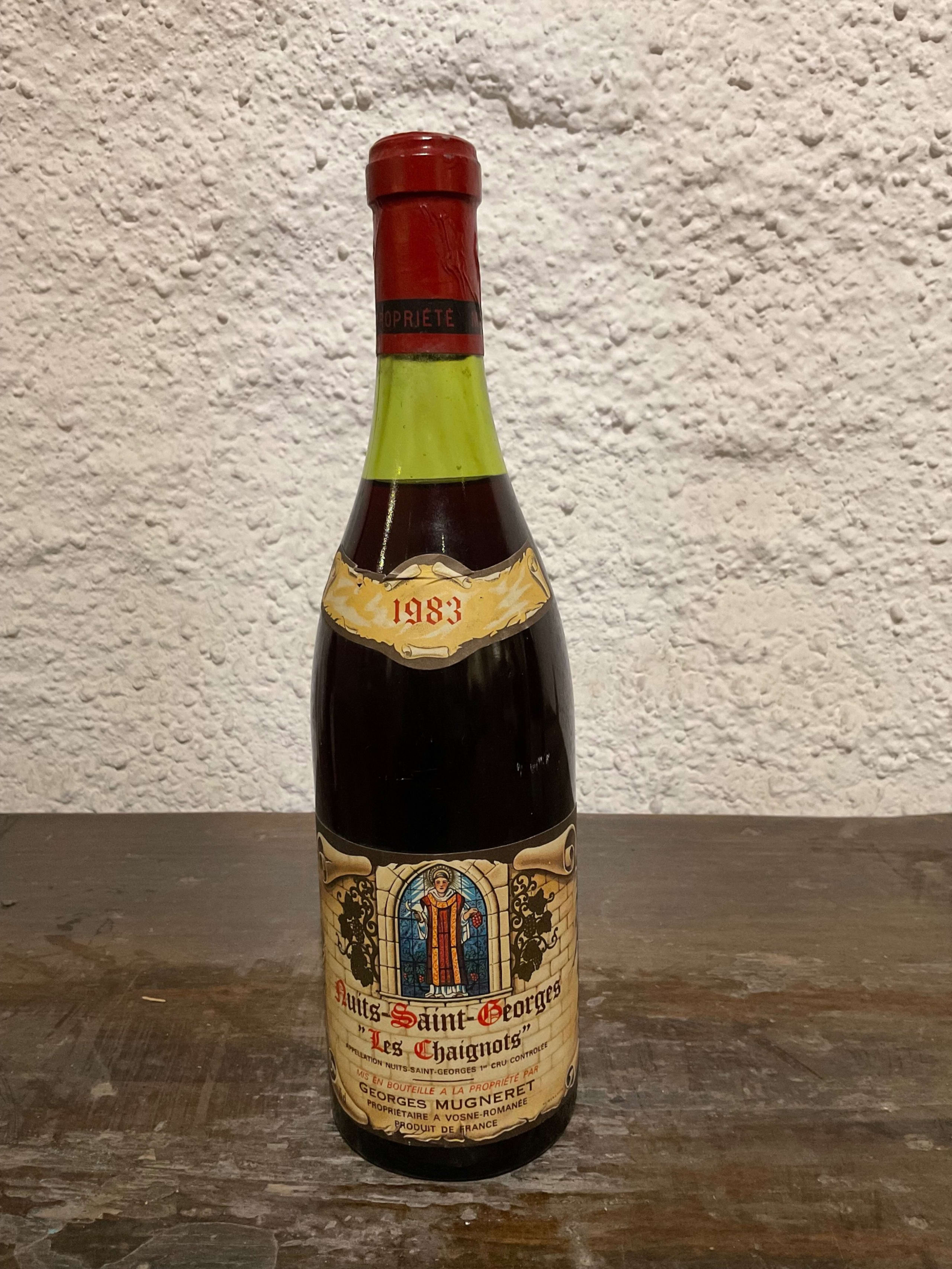 Domaine Georges Mugneret, Nuits-Saint-Georges Premier Cru, Les Chaignots, 1983