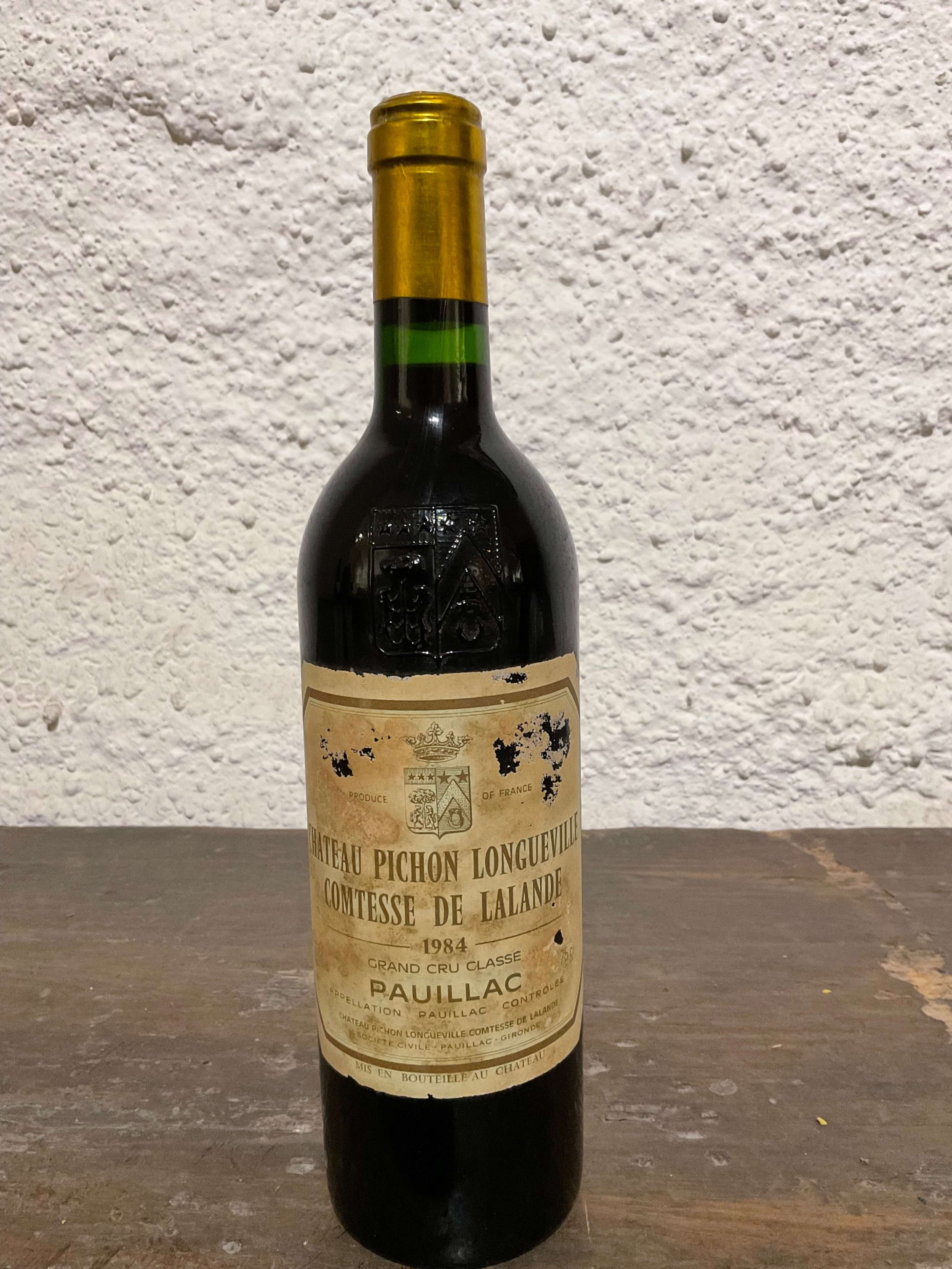 Château Pichon Longueville Comtesse de Lalande, Pauillac, 1984