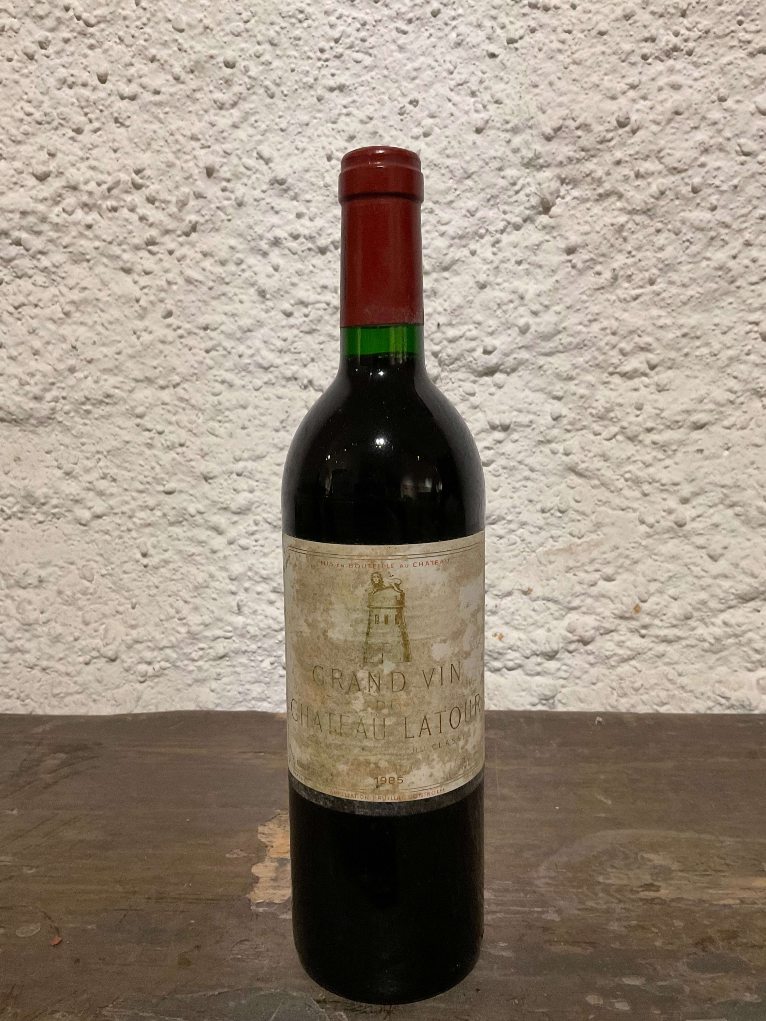 Grand Vin de château Latour, Pauillac, 1985