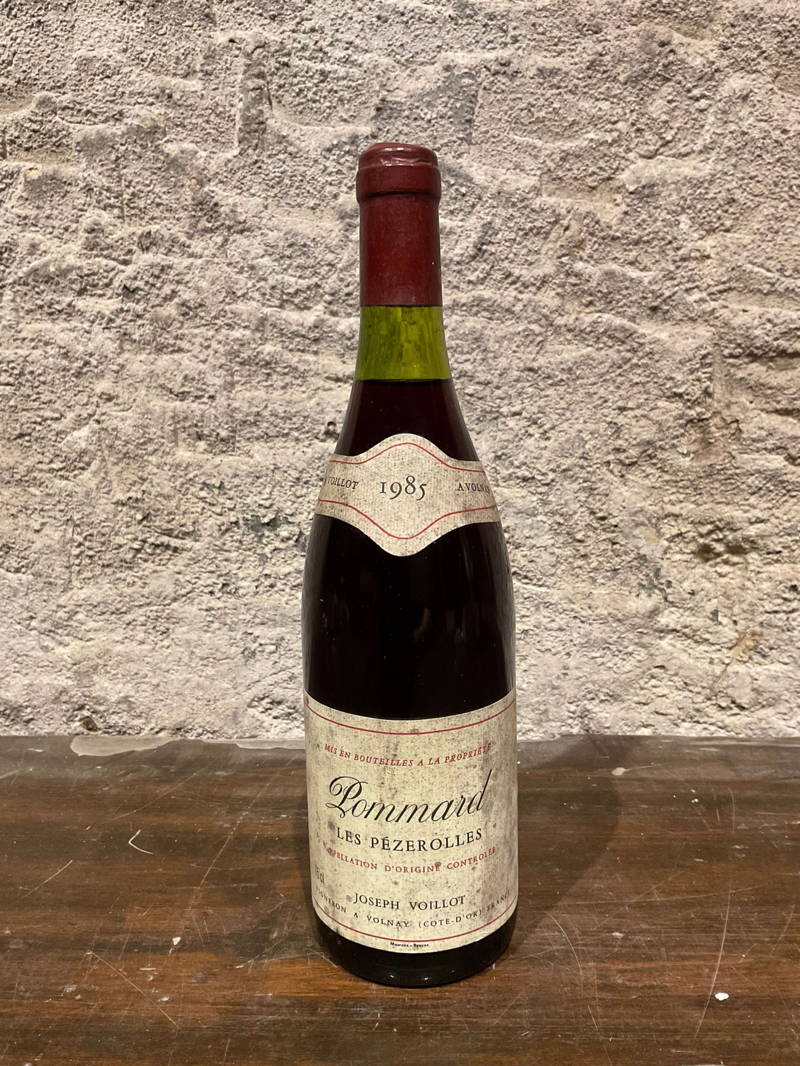 Domaine Joseph Voillot, Pommard Premier Cru, Les Pézerolles, 1985