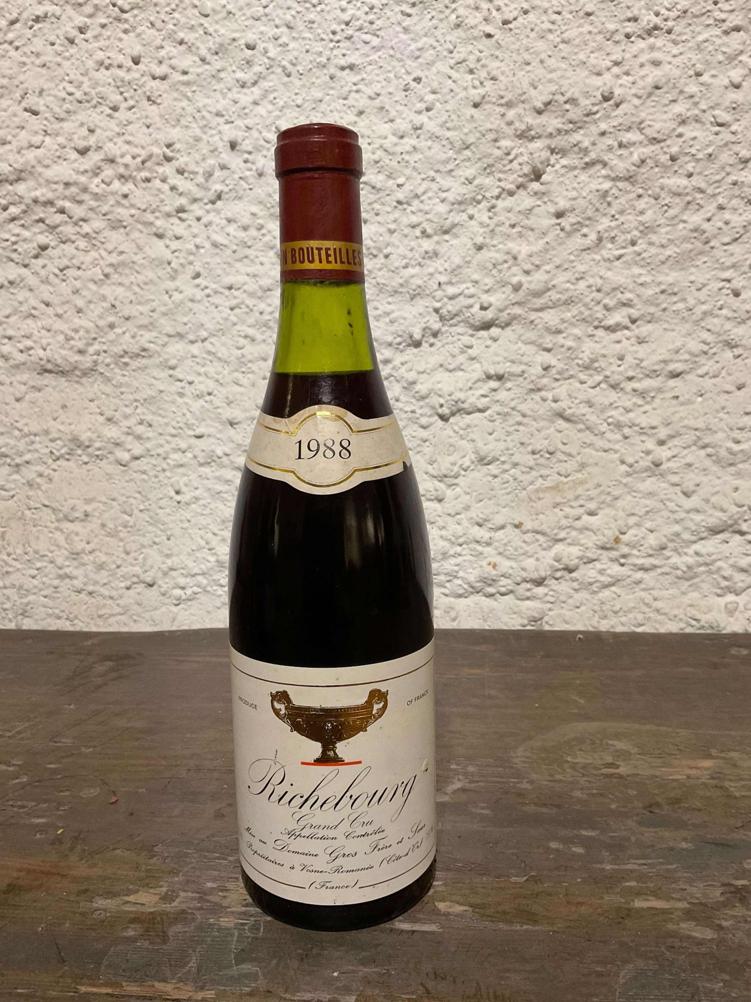 Gros Frère et Sœur, Richebourg Grand Cru, 1988