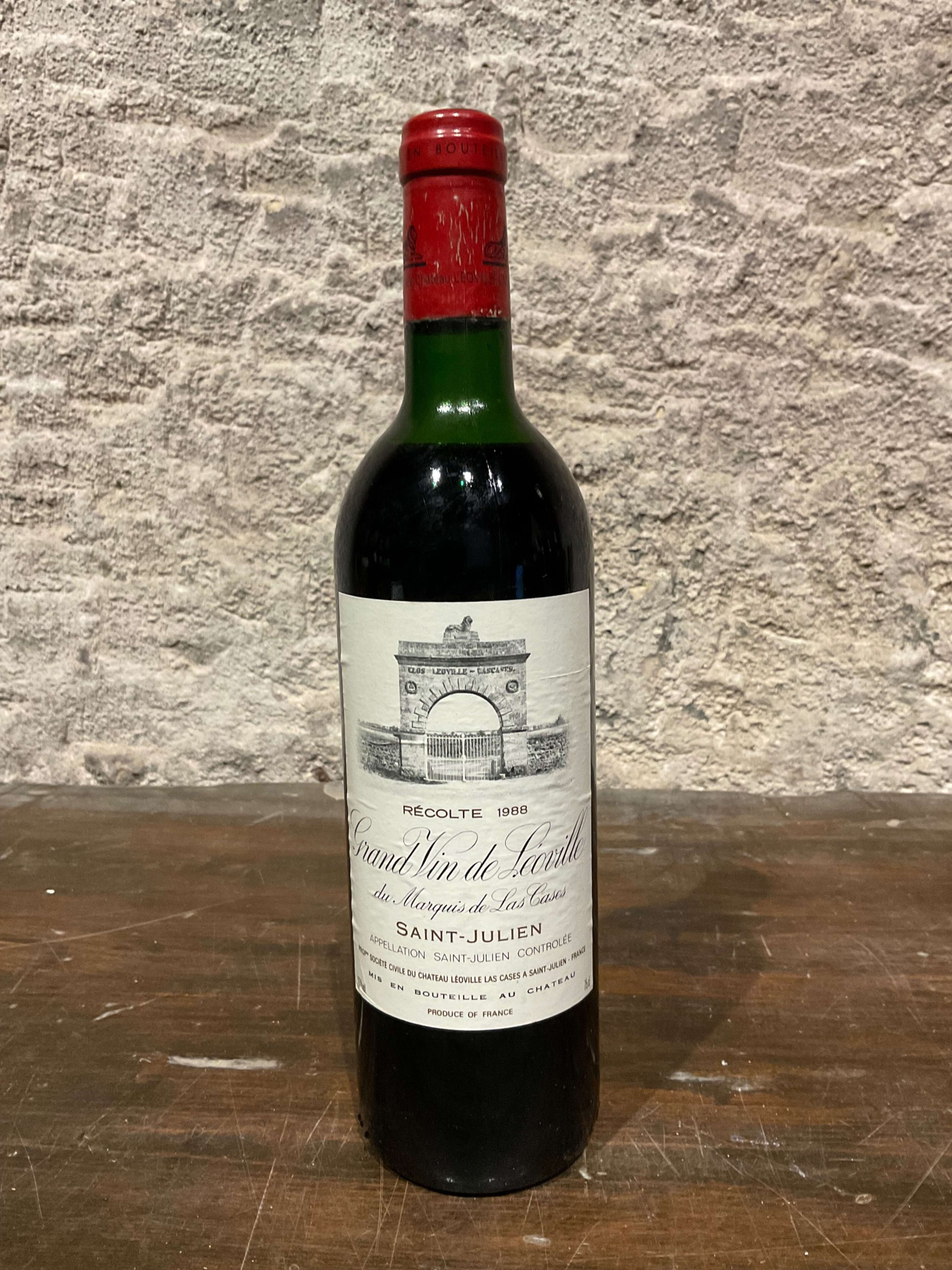 Grand Vin de Léoville du Marquis de Las Cases, Saint-Julien, 1988