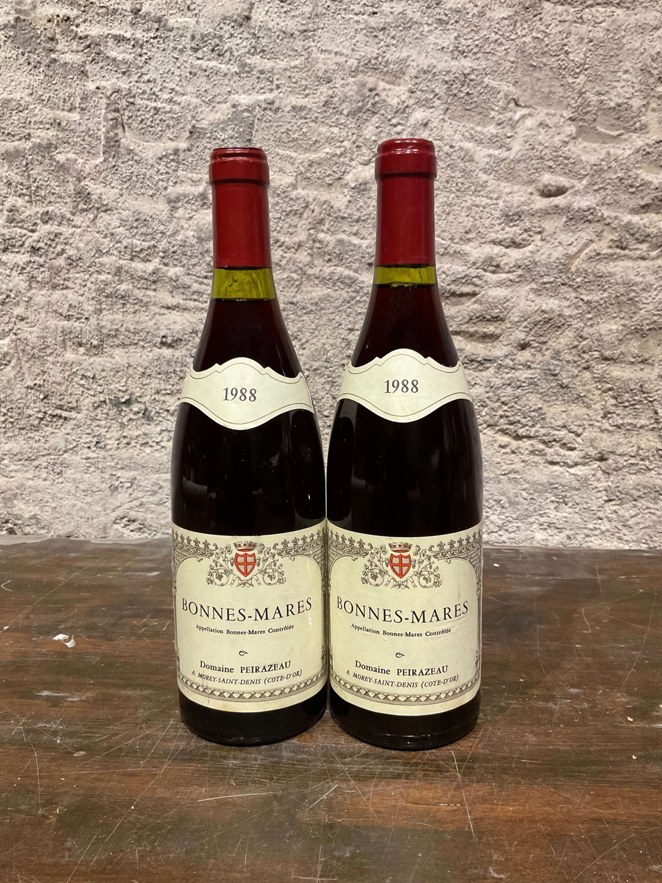 2 x Domaine Gérard Peirazeau et Fils, Bonnes Mares Grand Cru, 1988