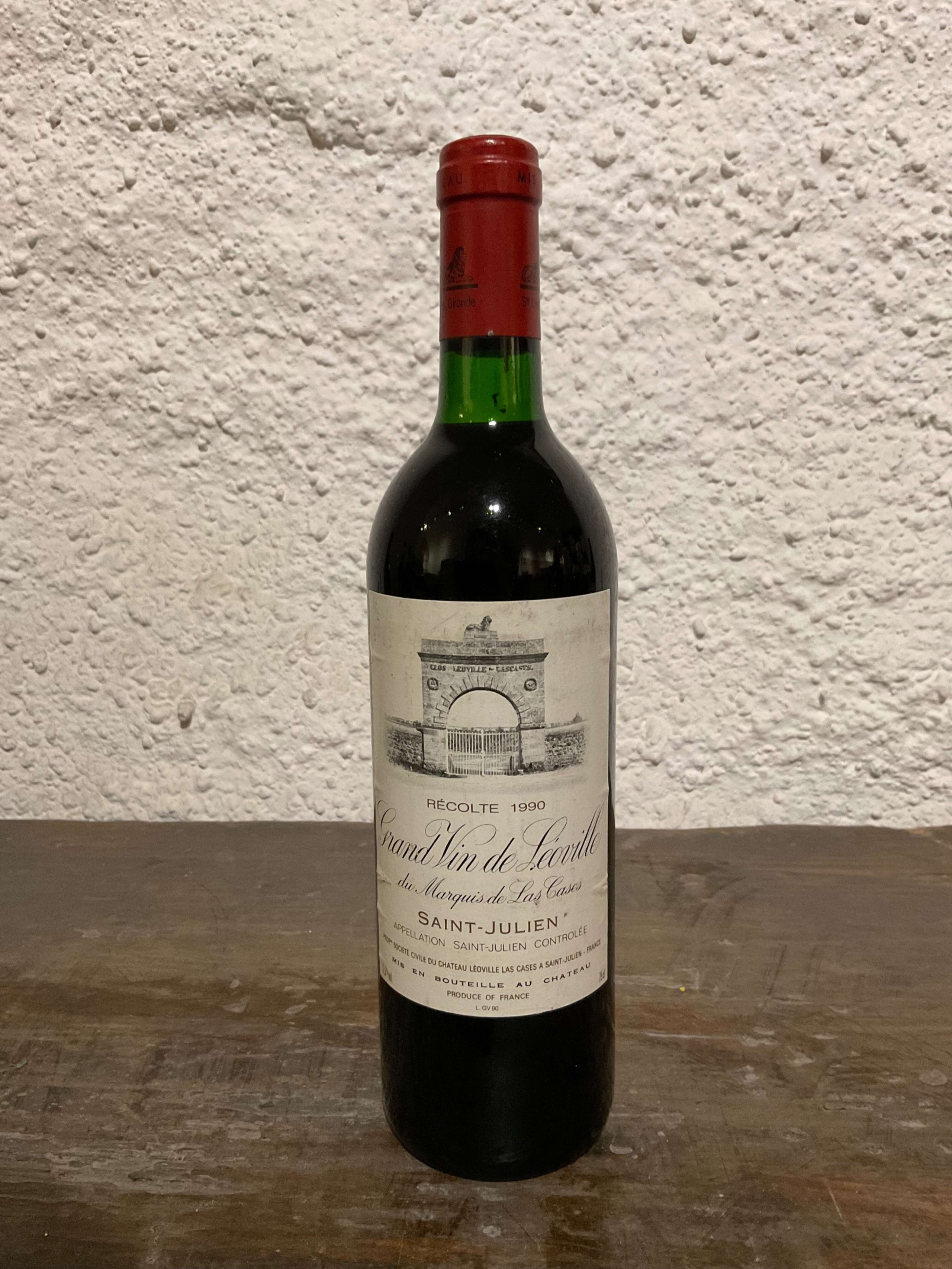 Grand Vin de Léoville du Marquis de Las Cases, Saint-Julien, 1990
