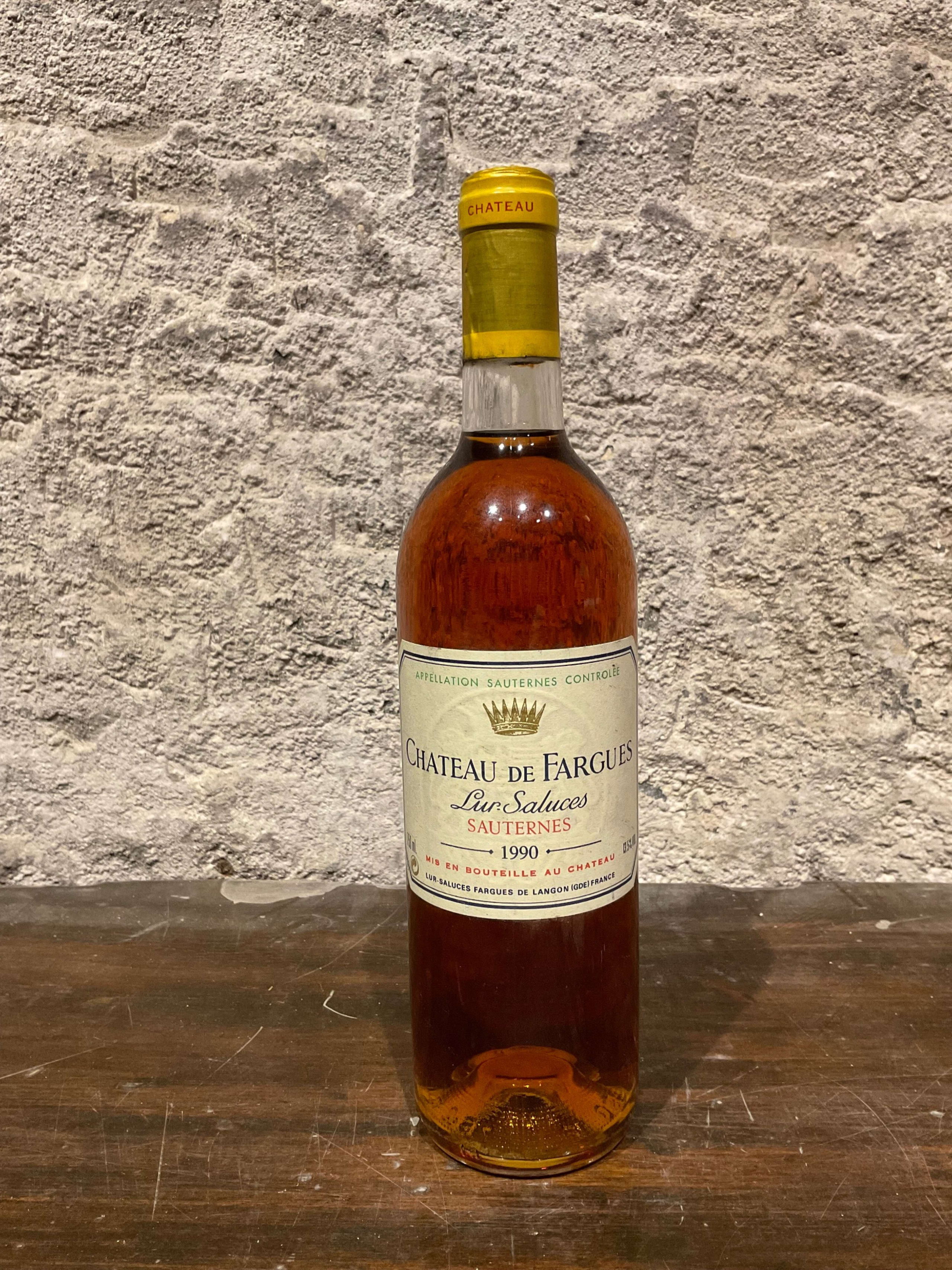 Château de Fargues, Sauternes, 1990