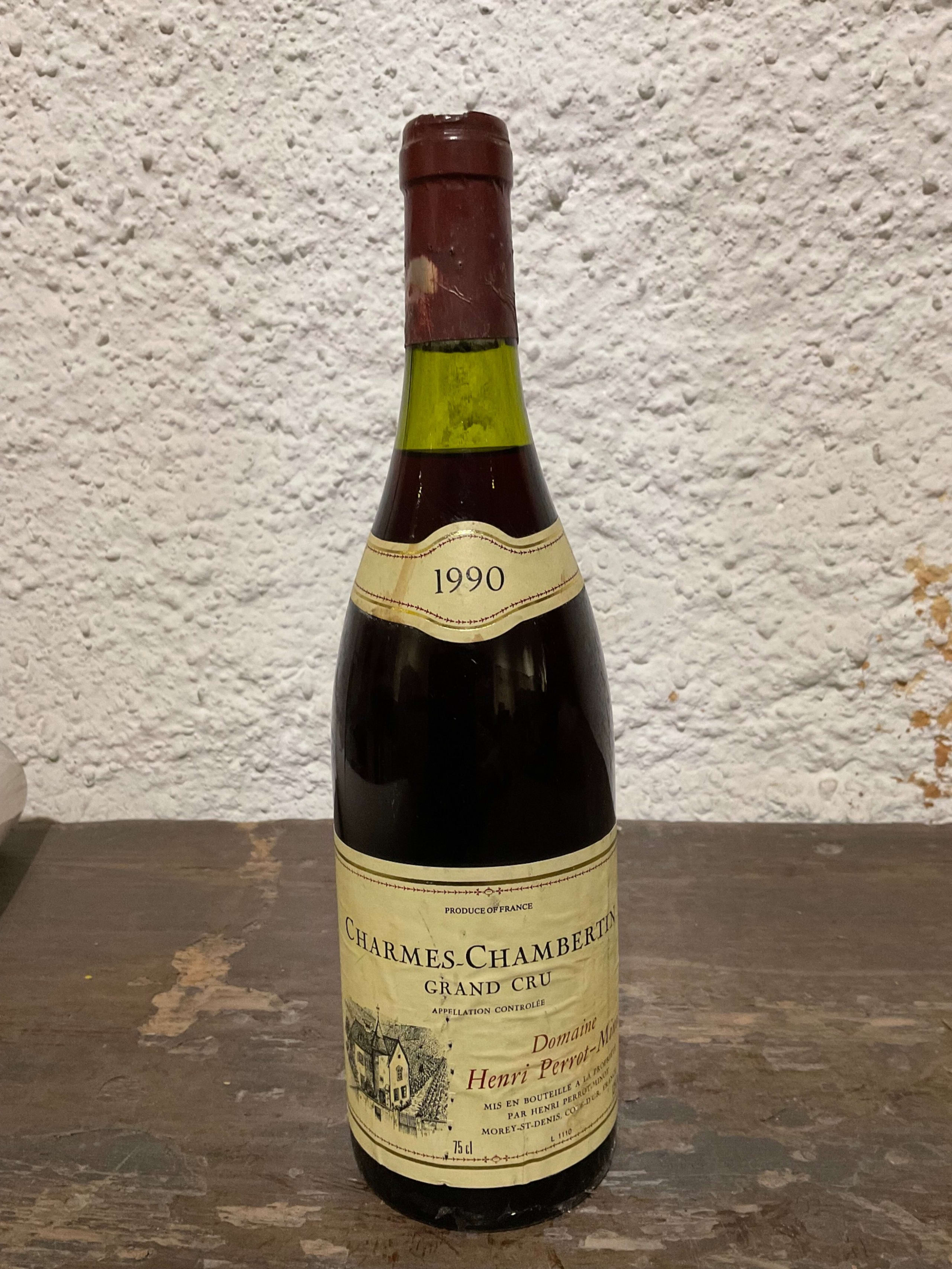 Perrot-Minot, Charmes-Chambertin Grand Cru, 1990