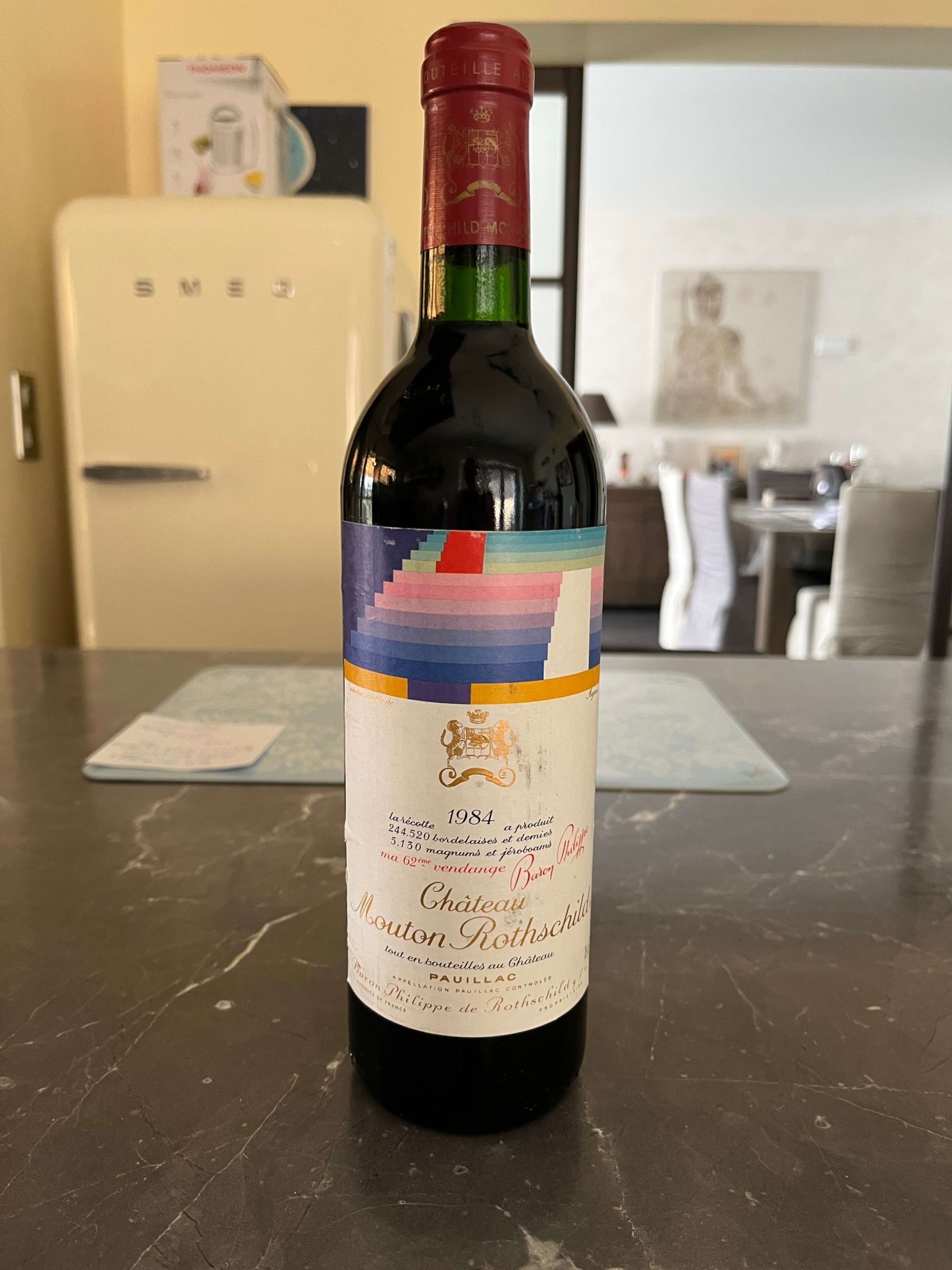 Château Mouton Rothschild, Pauillac, 1984