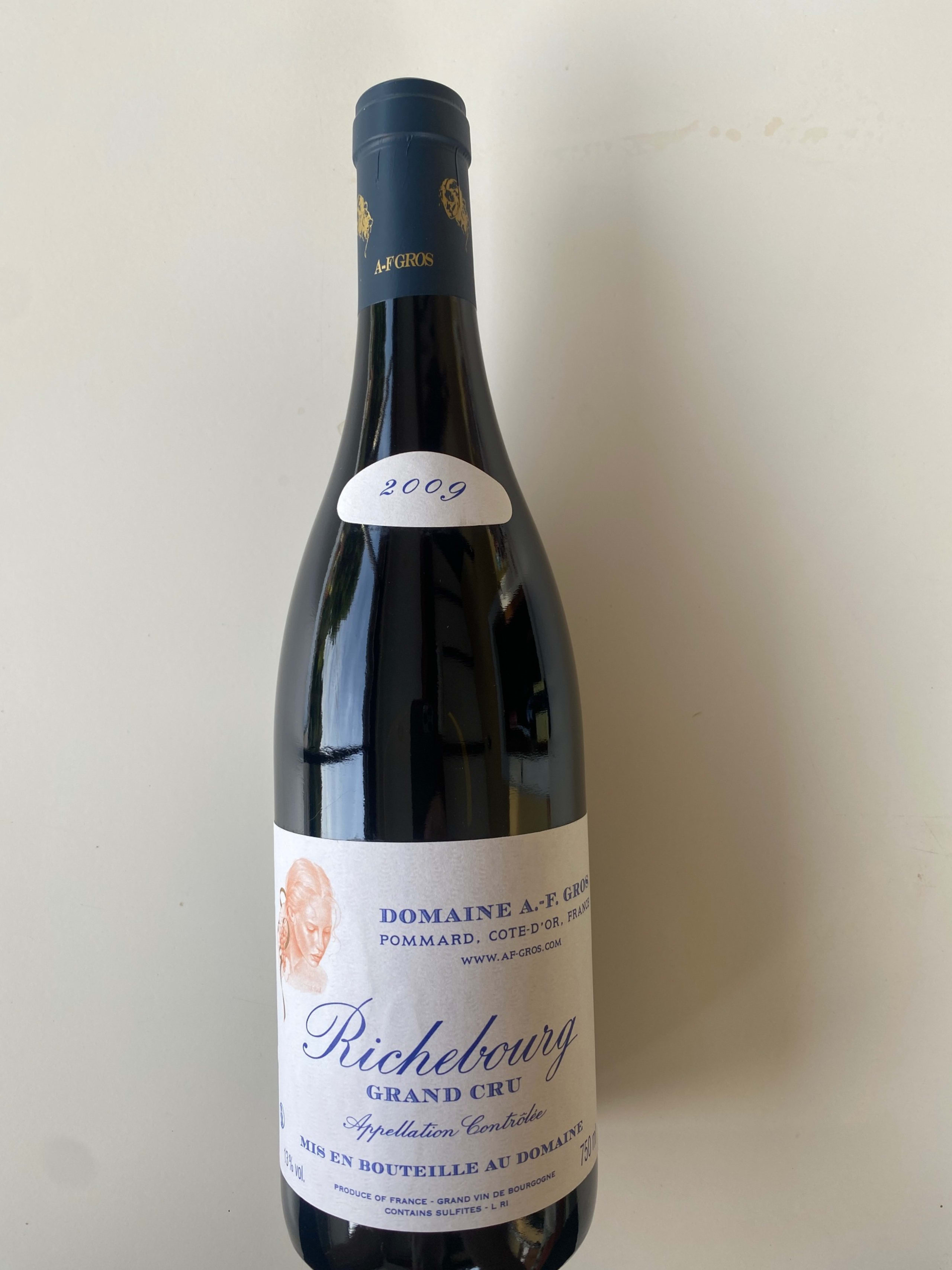 Domaine Anne-Françoise Gros, Richebourg Grand Cru, 2009