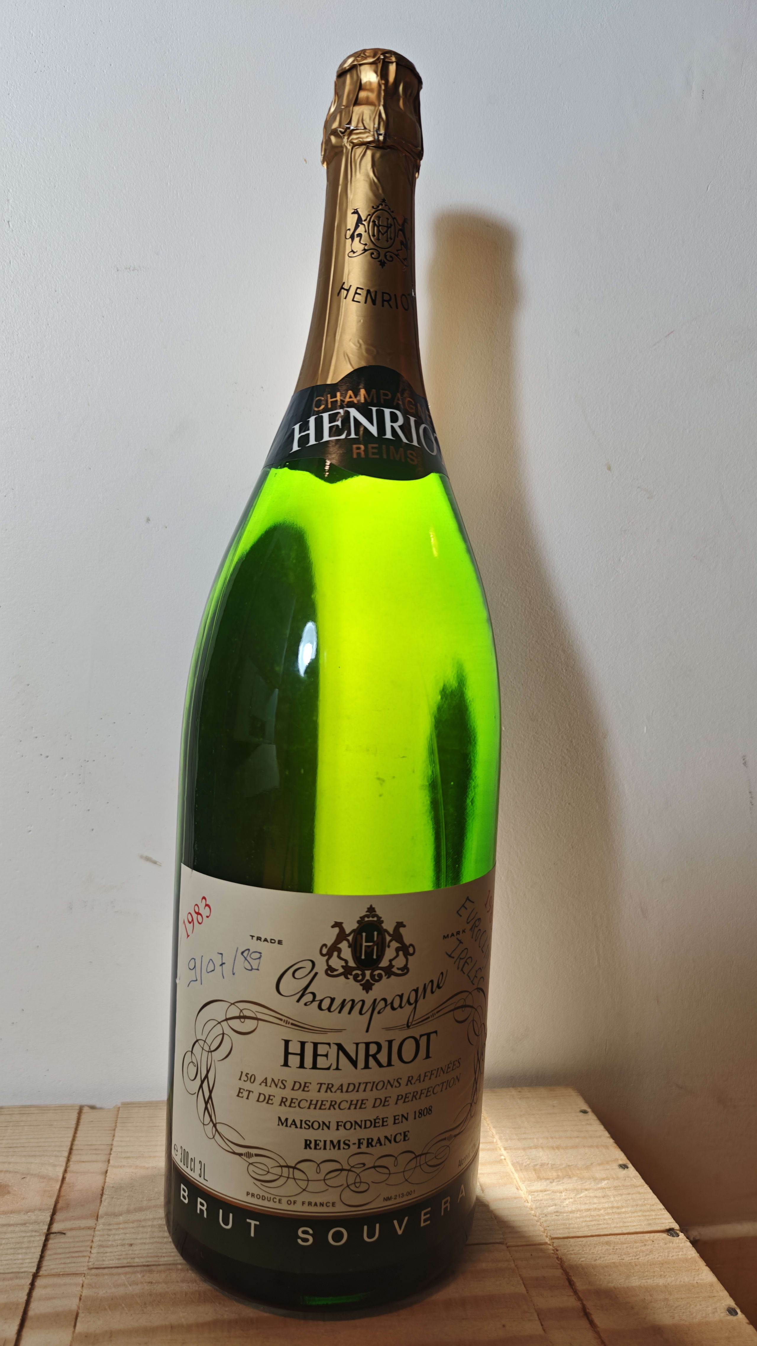 CBO/OWC1 x Henriot, Brut Millesime, Champagne, 1983 (Jerob 3l)