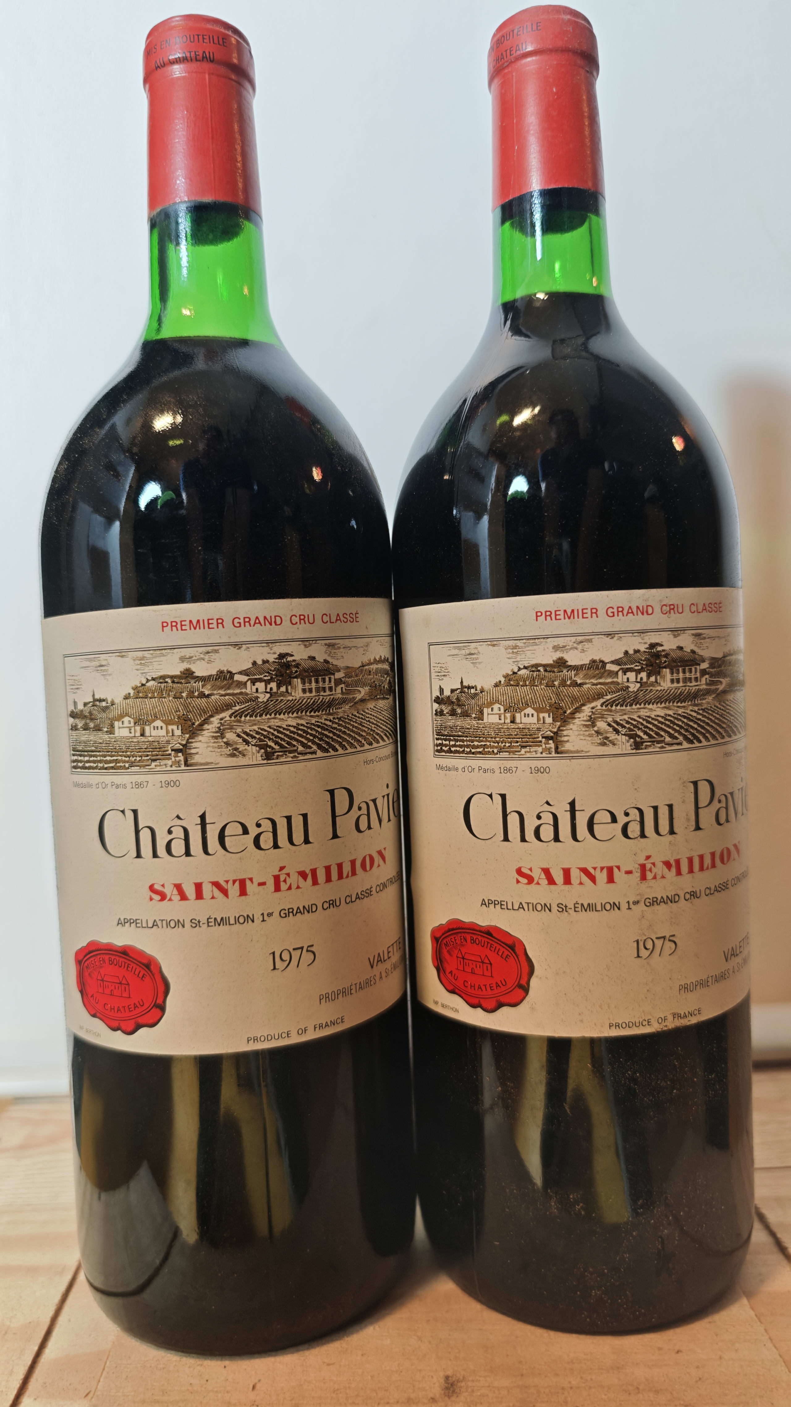 2 x Château Pavie, Saint-Émilion Grand Cru, 1975 (Magnum)