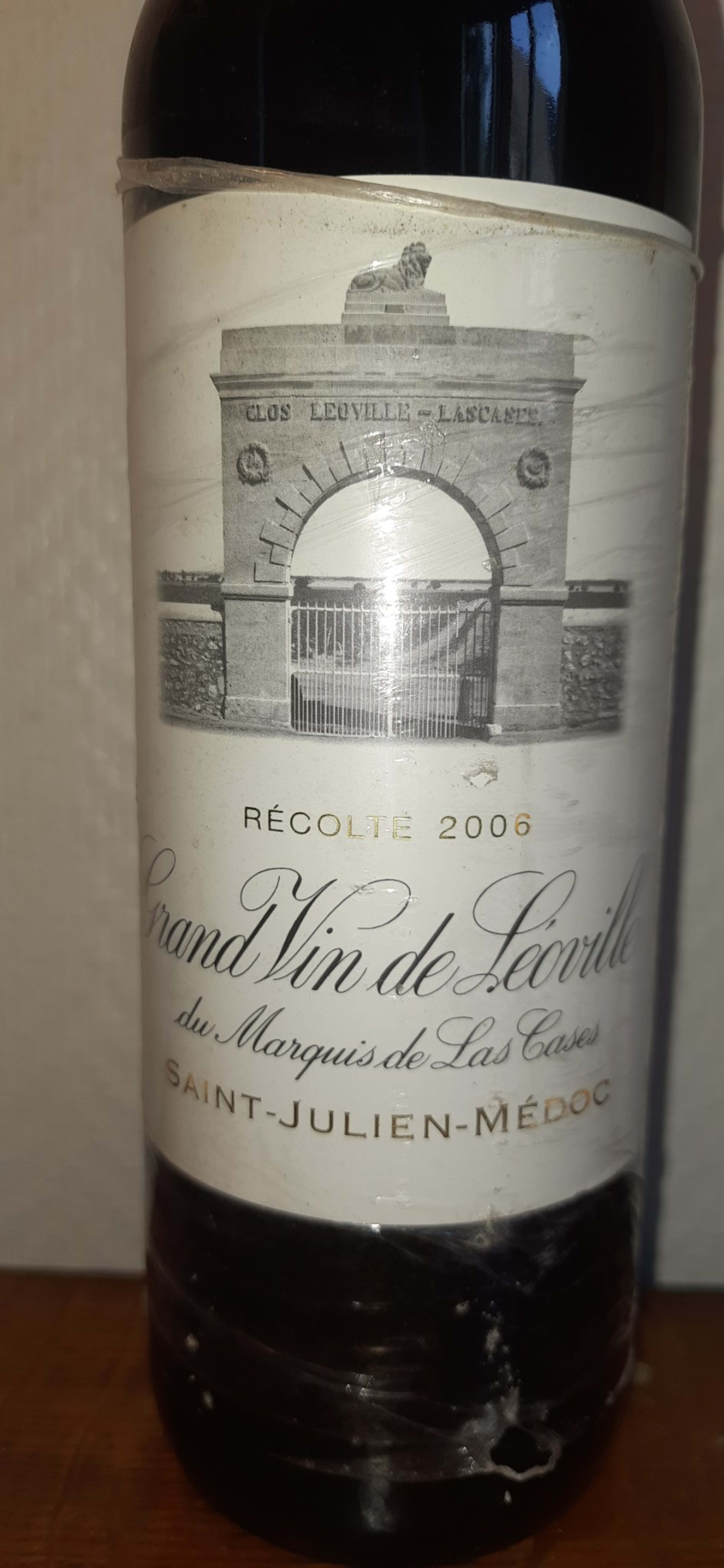 Étiquette de Grand Vin de Léoville du Marquis de Las Cases, Saint-Julien