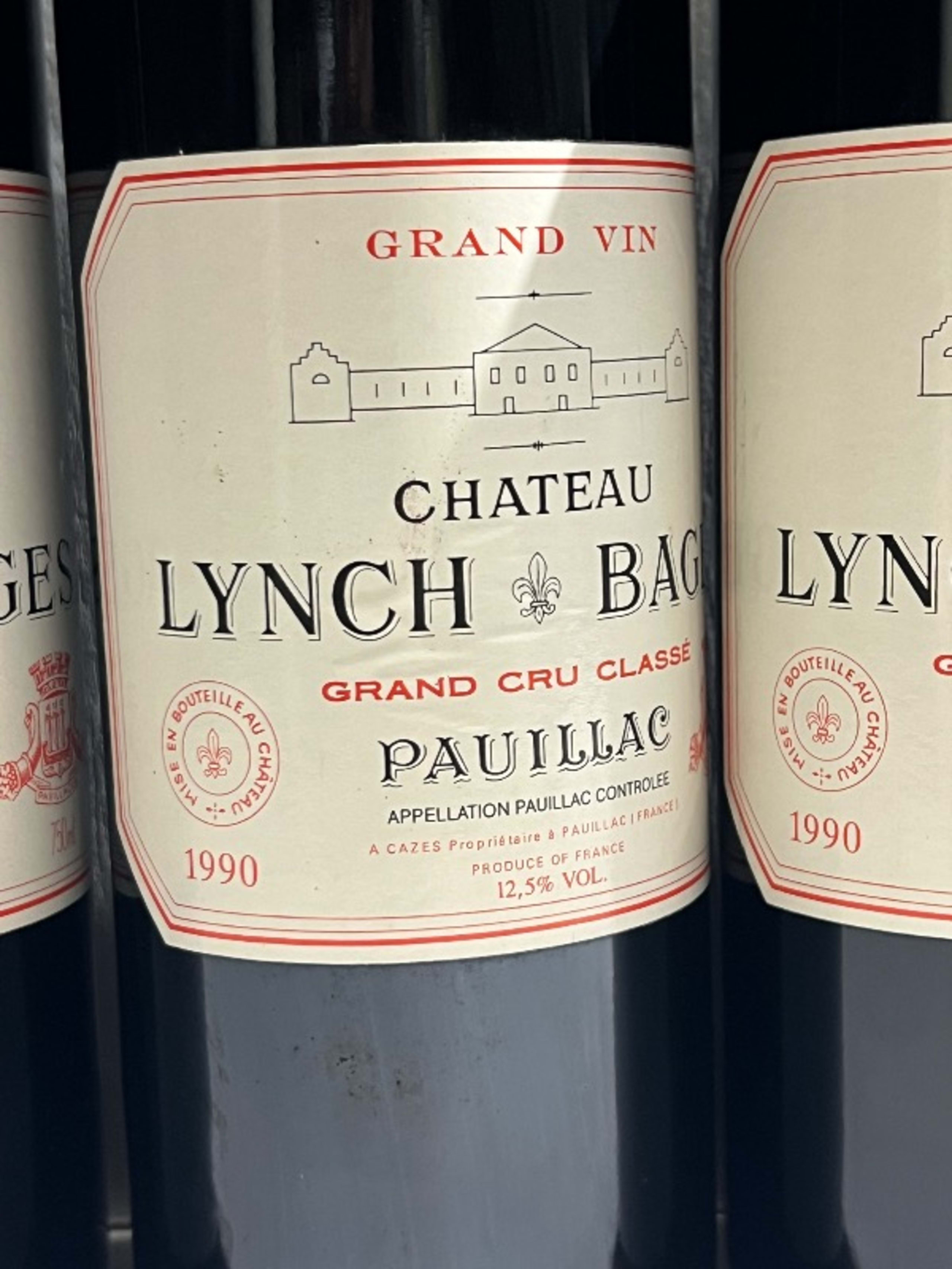 Château Lynch-Bages, Pauillac label