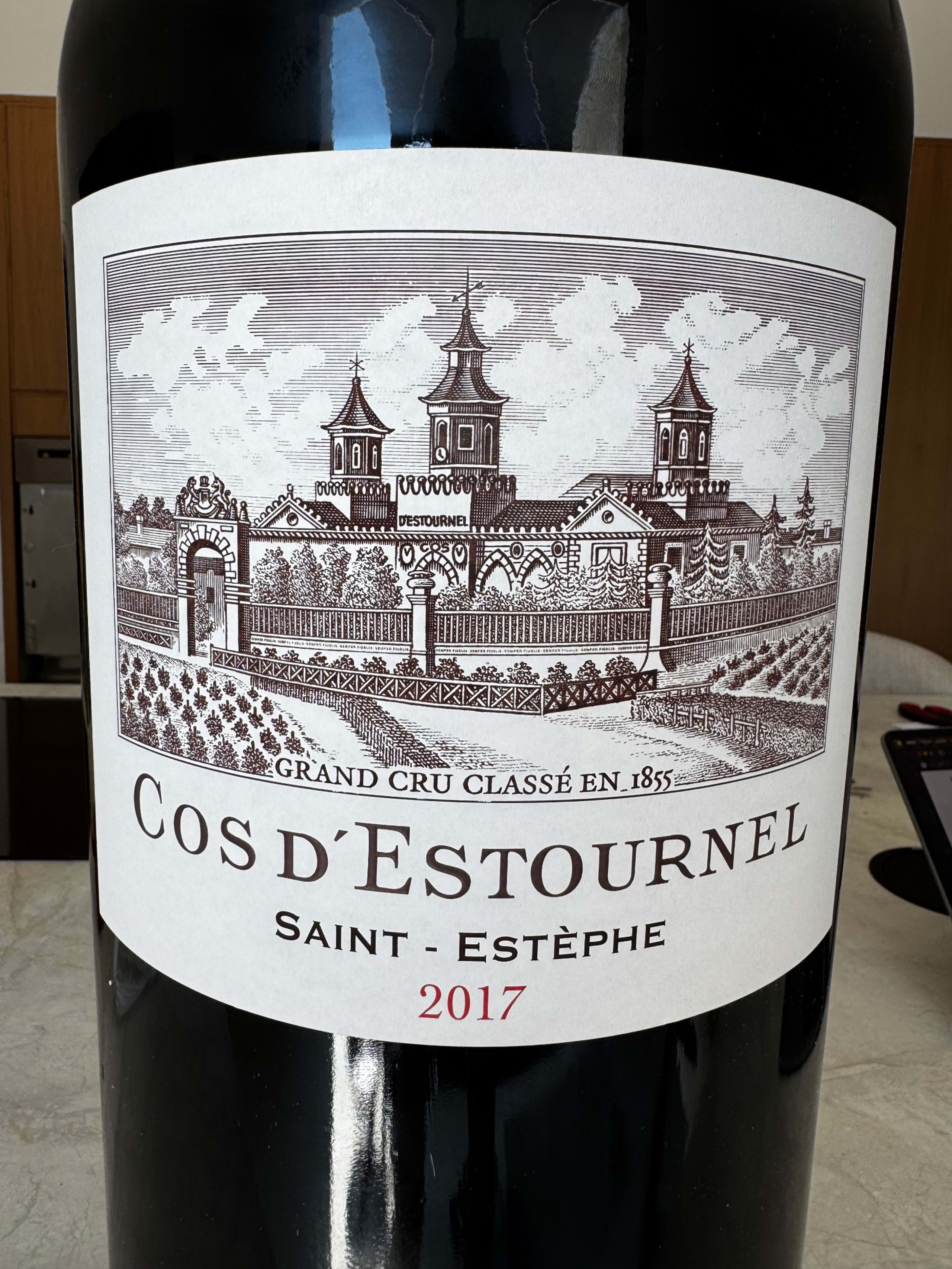 Étiquette de Cos d'Estournel, Saint-Estèphe
