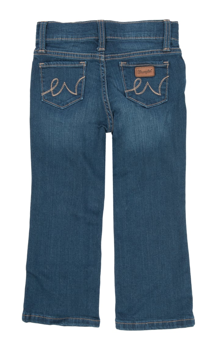 Wrangler Toddler Girls' Embroidered Jeans available at Cavenders