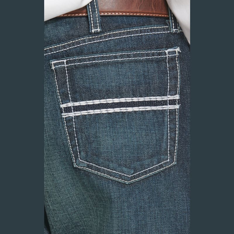 Cinch Men's White Label Dark Was Relaxed Fit Straight Leg ...