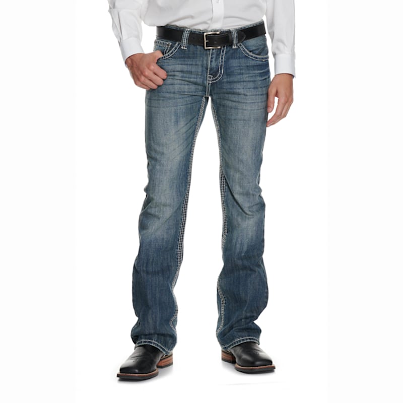 Cavender's rock and roll jeans top