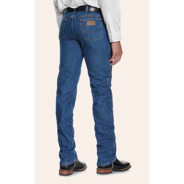Wrangler Cowboy Cut Stonewash Blue Slim Fit Jeans