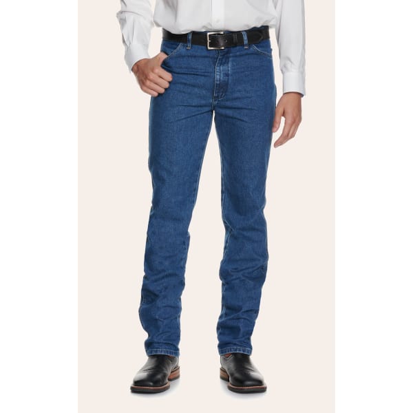 Wrangler Cowboy Cut Stonewash Blue Slim Fit Jeans