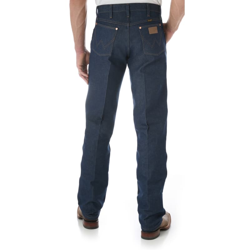 Wrangler Cowboy Cut Rigid Denim Indigo Original Fit Big & Tall Jeans  available at Cavenders