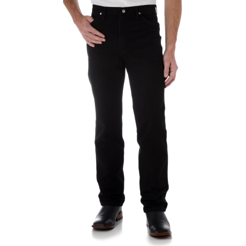 Wrangler Cowboy Cut Silver Edition Black Slim Fit Jeans available at  Cavenders