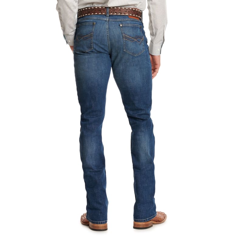 Wrangler 20X Men's Harper 42 Dark Wash Vintage Boot Cut Jeans