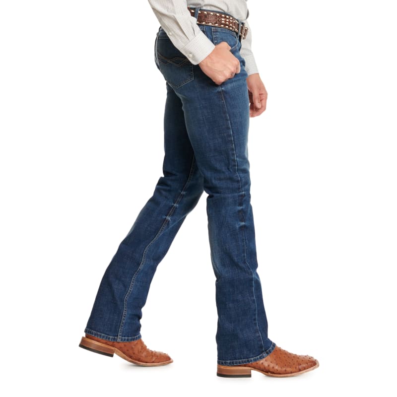 Wrangler 20X Men's Harper 42 Dark Wash Vintage Boot Cut Jeans