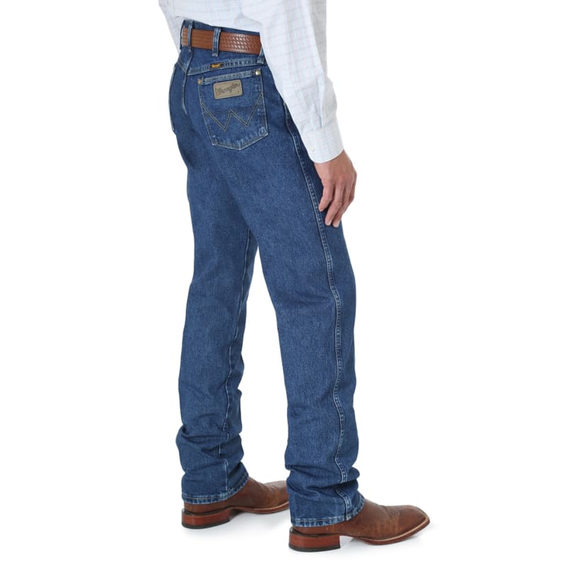 Wrangler George Strait Men's Cowboy Cut Heavyweight Stone Straight Leg  Original Fit Jean available at Cavenders