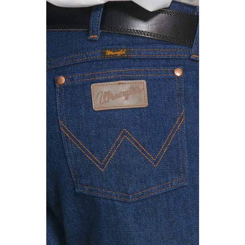 Wrangler Men's Cowboy Cut Prewashed Indigo Original Fit Straight Leg Jeans  available at Cavenders