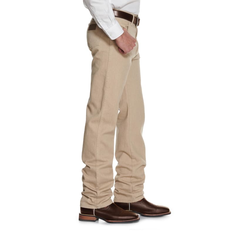 Wrangler Cowboy Cut Prewashed Tan Original Fit Jeans available at Cavenders