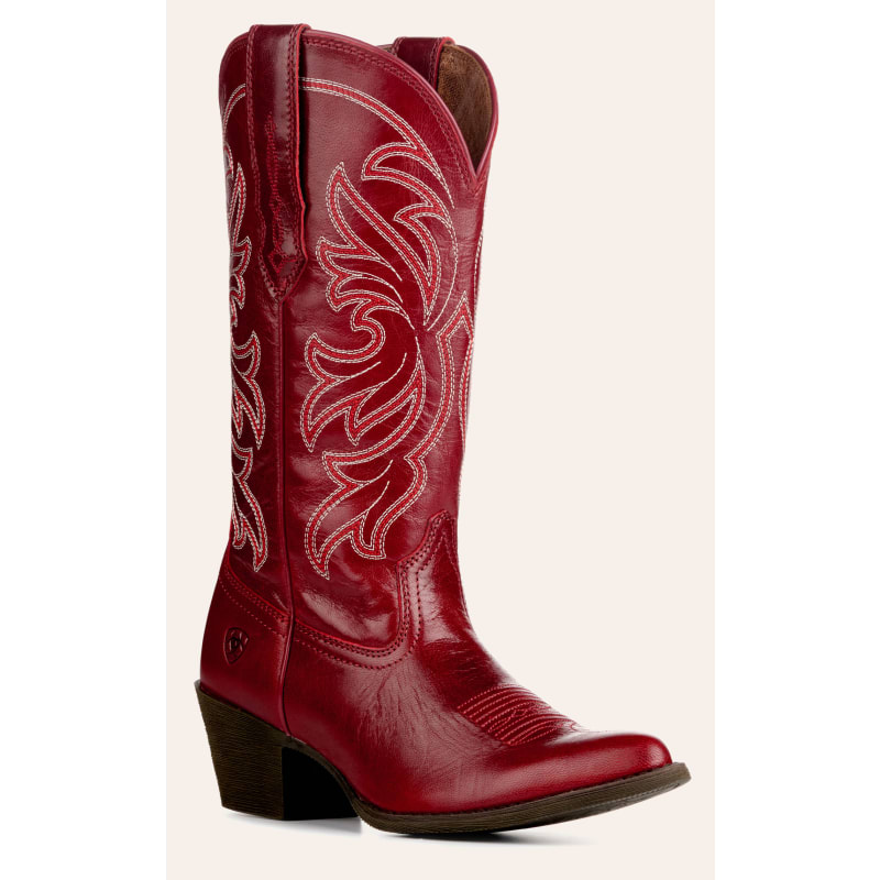 Ariat Women's Dark Sangria Heritage Stretch Fit J Toe Cowboy Boots