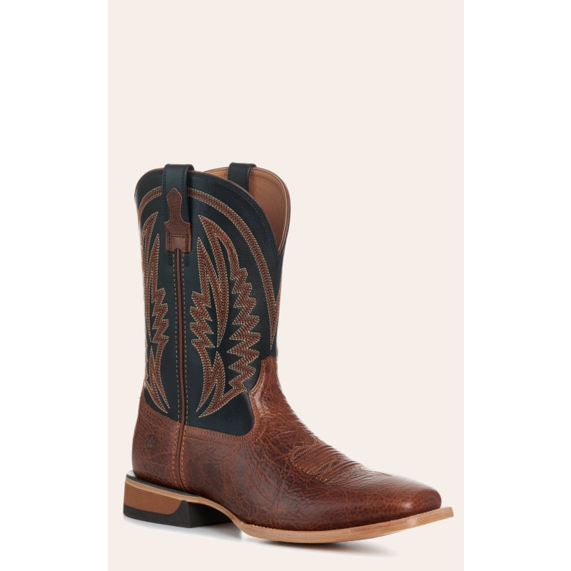 Ariat Men's Gingersnap & Black Sidewinder TekStep Wide Square Toe Cowboy Boots