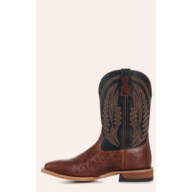 Ariat Men's Gingersnap & Black Sidewinder TekStep Wide Square Toe Cowboy Boots