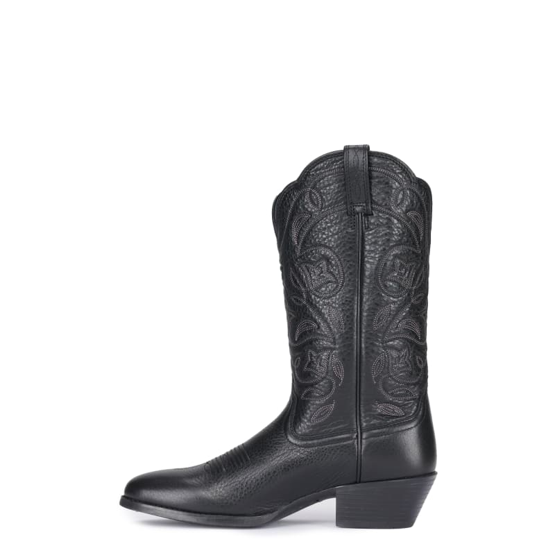 Ariat Heritage Black R-Toe Boots available at Cavenders