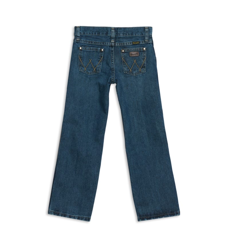 Wrangler Retro Boys' Everyday Blue Medium Wash Relaxed Fit Straight Leg  Jeans (1T-7) available at Cavenders