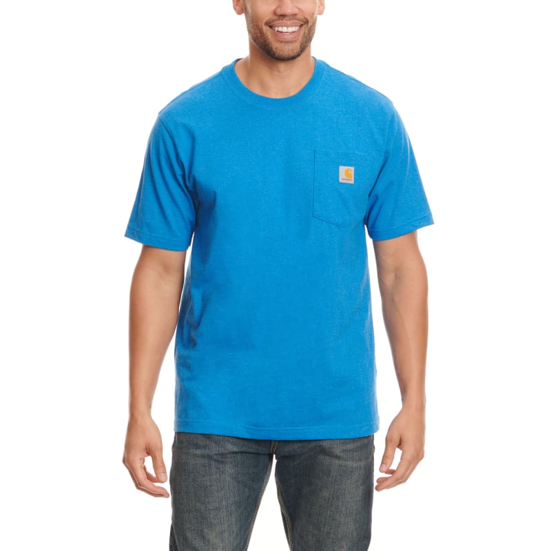 Carhartt Men's Blue Bird Blue Loose Fit Sleeve Pocket Work available at Cavenders
