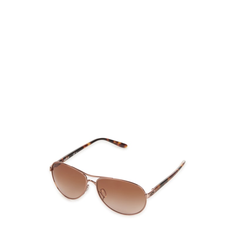 Oakley Feedback Brown Gradient with Rose Gold Lenses Sunglasses