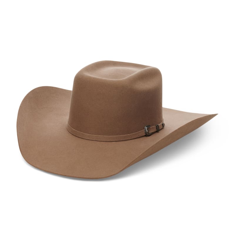 Cavender's 3X Pecan Bull Rider Crown Wool Cowboy Hat