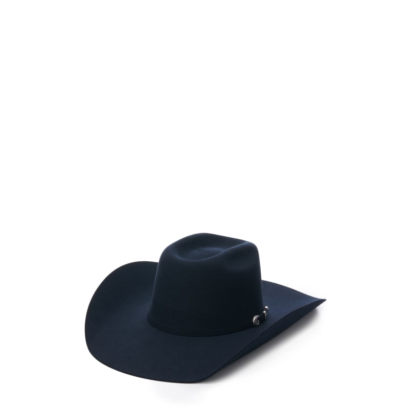 Resistol 6X Cody Johnson Collection The SP Navy Brick Crown Felt Cowboy Hat  available at Cavenders