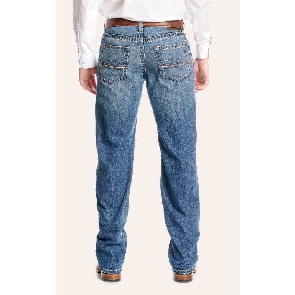 Ariat Men's M5 Smokey Weatherford Medium Wash Straight Leg Jeans