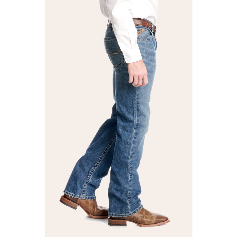 Ariat Men's M5 Smokey Weatherford Medium Wash Straight Leg Jeans