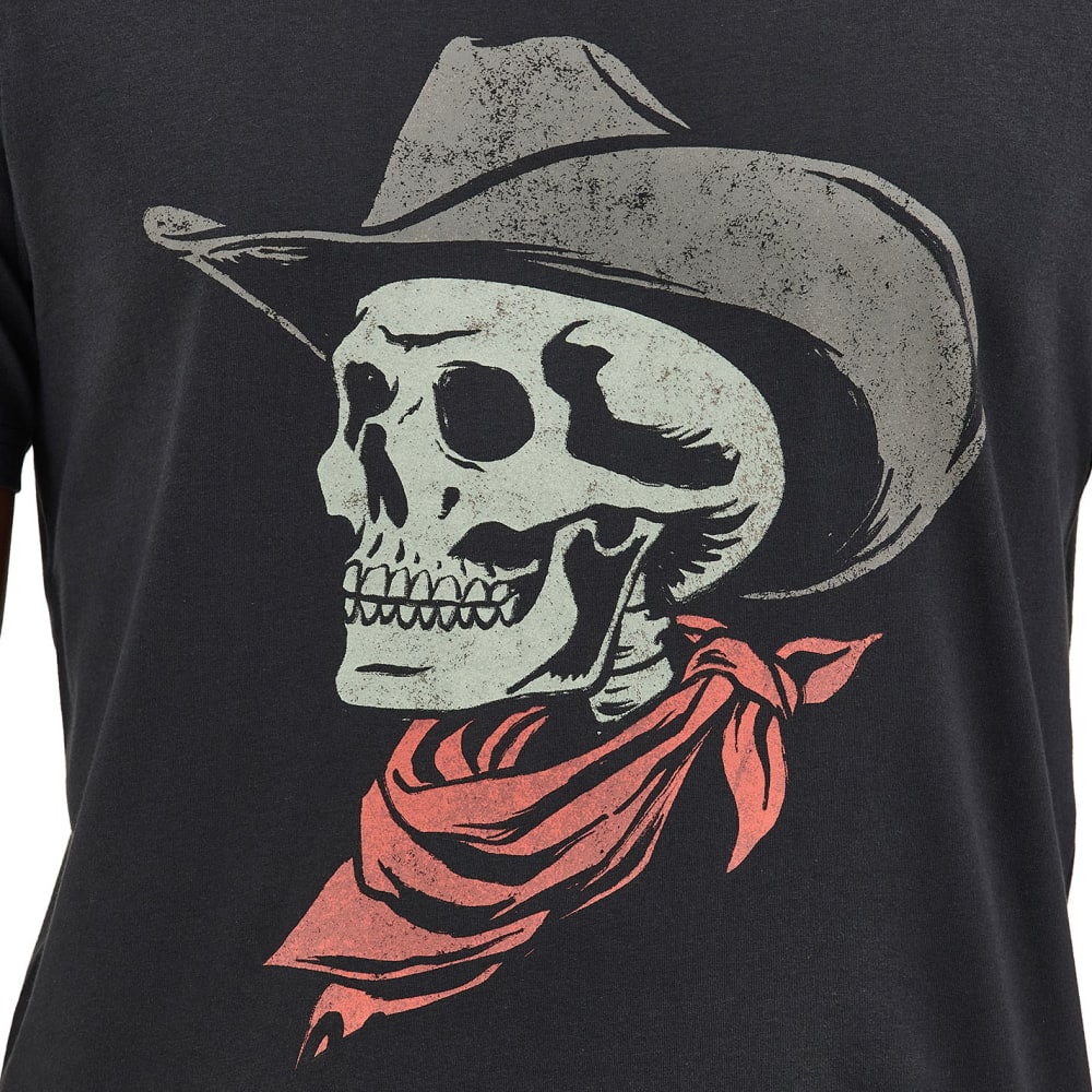 Wrangler Men's Black Skeletal Cowboy Graphic T-Shirt