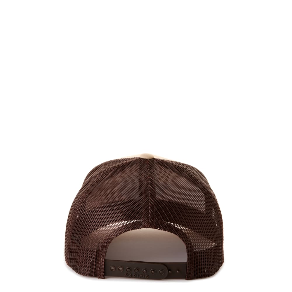 Stackin Bills Khaki & Brown Texas Logo Patch Snapback Cap