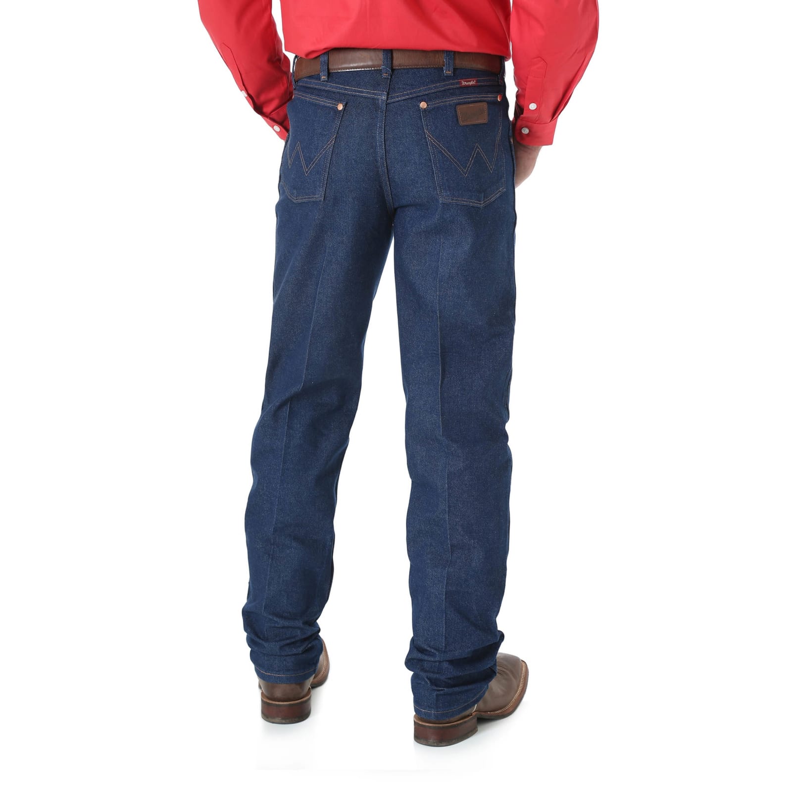 Wrangler Cowboy Cut Rigid Denim Relaxed Fit Jeans available at Cavenders