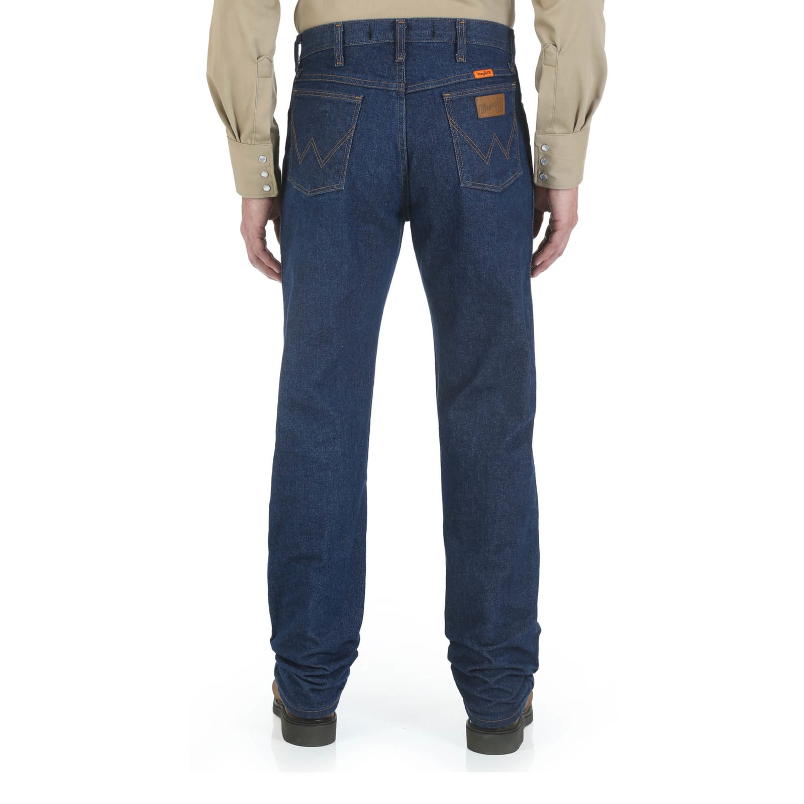 Wrangler Men's Original Fit Pre-Washed FR Work Jean available at Cavenders