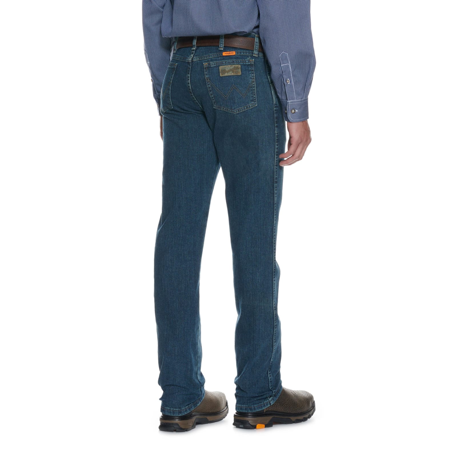 Wrangler Men's Advanced Comfort Regular Fit Boot Cut FR Work Jean available  at Cavenders