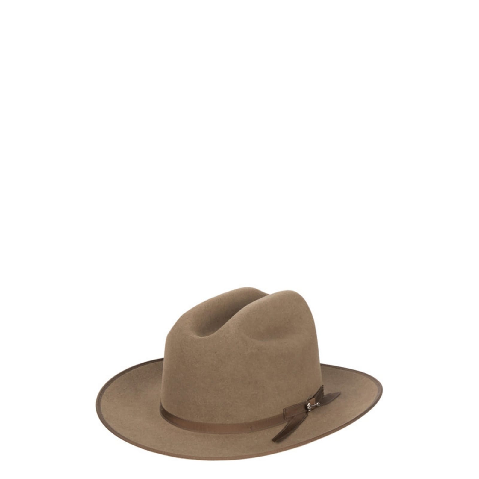 ontgrendelen Vervallen Locomotief Stetson 6X Open Road Brown Mix Felt Cowboy Hat available at Cavenders