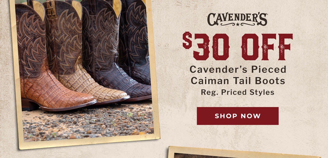 Footwear Offers - Cavender's 2023 Father's Day Sale