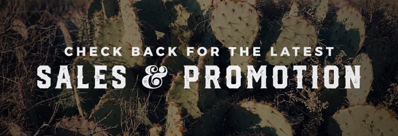 Check Back For The Latest Sales & Promotions Check Back For The Latest Sales & Promotions